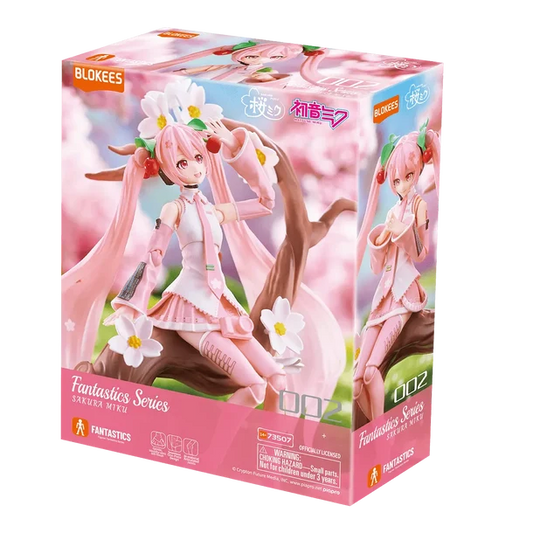Blokees Fantastics Series Sakura Miku Official Outfit Model Kit