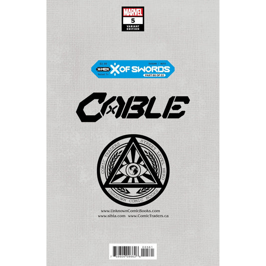 CABLE #5 UNKNOWN COMICS TYLER KIRKHAM EXCLUSIVE VIRGIN VAR XOS (10/14/2020) - Plastic Empire