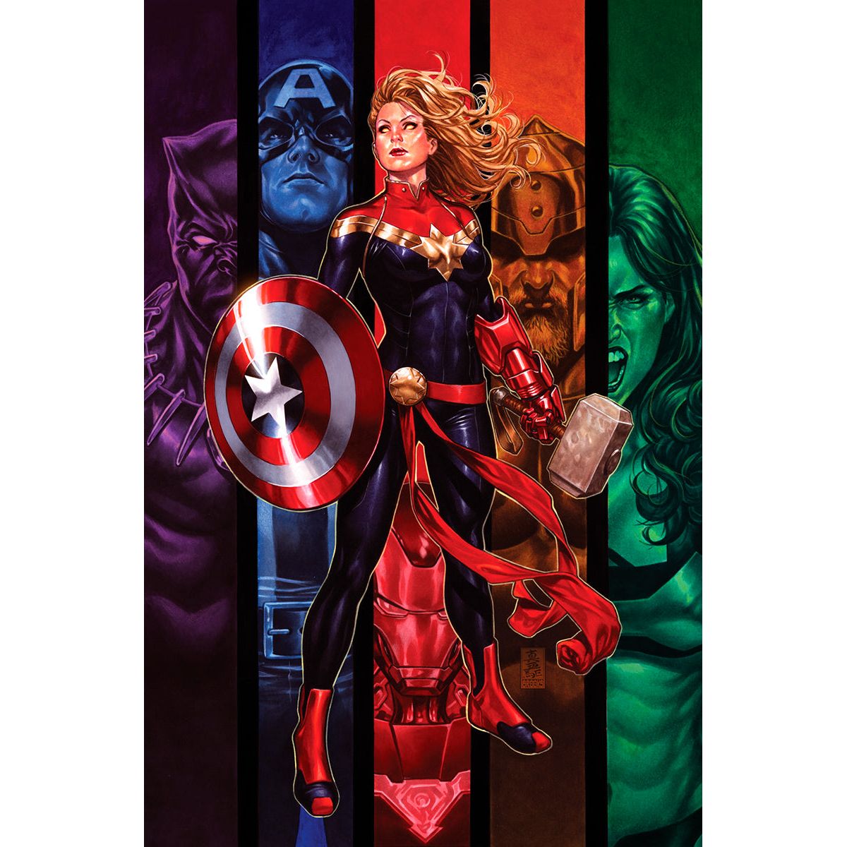 CAPTAIN MARVEL #16 UNKNOWN COMICS EXCLUSIVE VIRGIN VAR (03/18/2020) - Plastic Empire