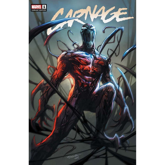 CARNAGE 1 UNKNOWN COMICS STEPHEN SEGOVIA EXCLUSIVE VAR (03/16/2022) - Plastic Empire