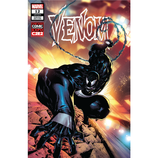 VENOM #12 UNKNOWN COMIC BOOKS TAN C2E2 CONVENTION EXCLUSIVE 3/27/2019 - Plastic Empire