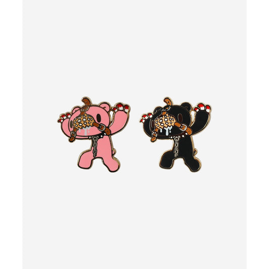 Gloomy Bear Muzzle Hard Enamel Pin [PINK]