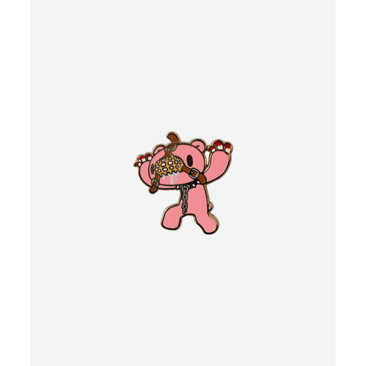 Gloomy Bear Muzzle Hard Enamel Pin [PINK]