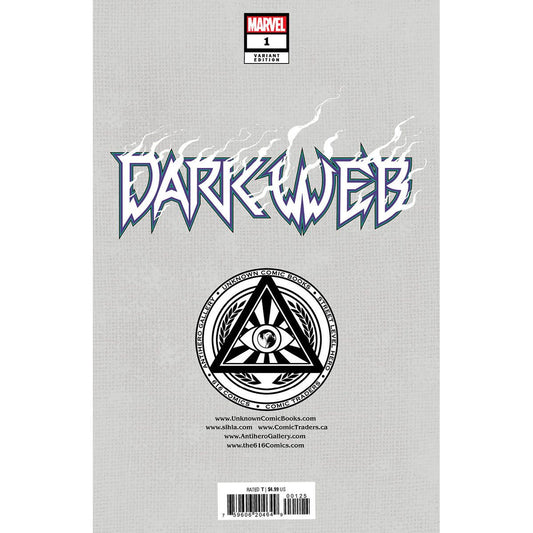 DARK WEB #1 [DWB] UNKNOWN COMICS SKAN EXCLUSIVE VIRGIN VAR (12/07/2022) - Plastic Empire