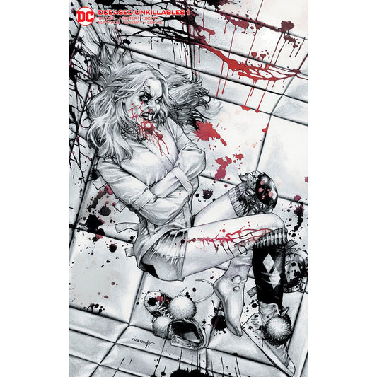 DCEASED UNKILLABLES #1 (OF 3) UNKNOWN COMICS JAY ANACLETO EXCLUSIVE B&W MINIMAL VAR (02/19/2020)