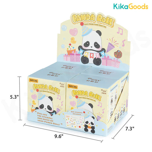 52Toys Panda Roll Party Series Plush Blind Box Full Box