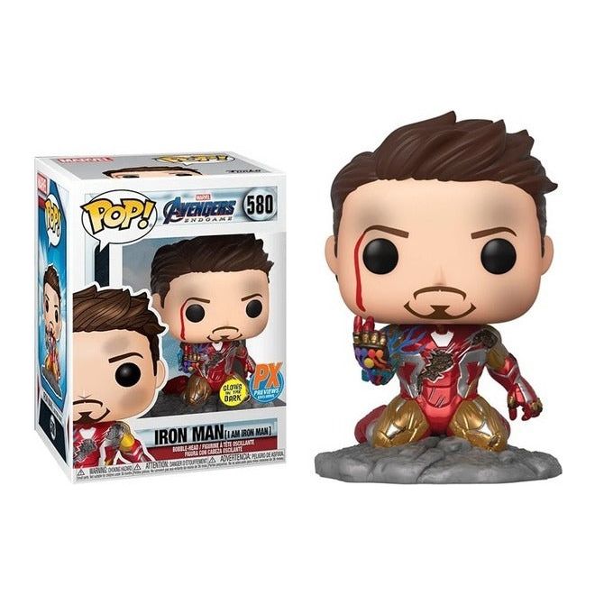 Funko Pop! Marvel Iron Man I am Iron Man Glow #580 in stock