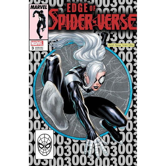 EDGE OF SPIDER-VERSE #3 UNKNOWN COMICS TYLER KIRKHAM EXCLUSIVE NYCC 2022 SILVER VAR (11/02/2022) - Plastic Empire