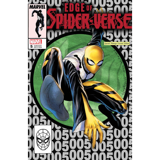 EDGE OF SPIDER-VERSE #5 UNKNOWN COMICS TYLER KIRKHAM EXCLUSIVE NYCC 2022 SILVER VAR (11/02/2022) - Plastic Empire