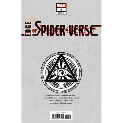 EDGE OF SPIDER-VERSE #5 UNKNOWN COMICS TYLER KIRKHAM EXCLUSIVE VIRGIN VAR (10/05/2022)