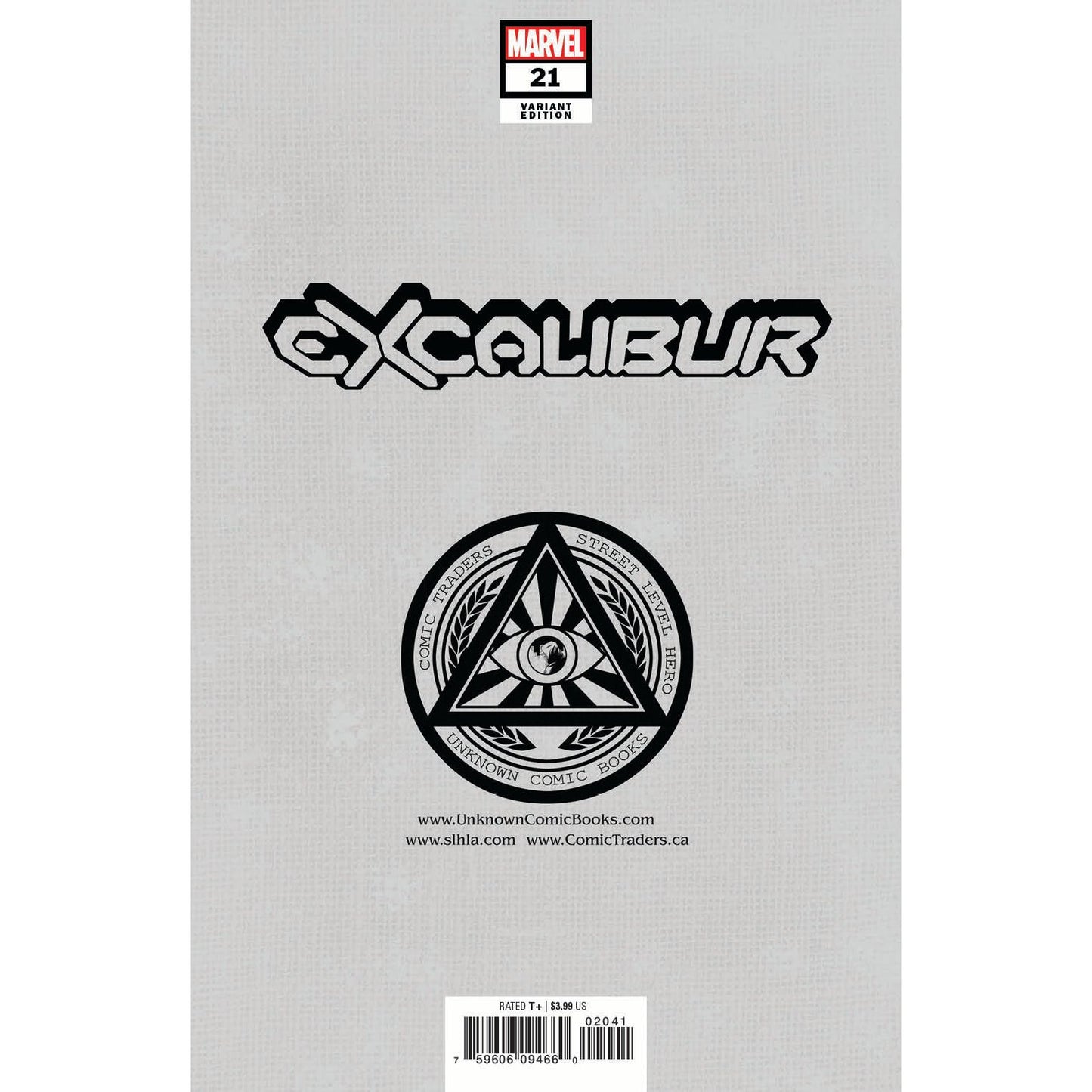 Excalibur #21 Unknown Comics David Nakayama Exclusive Var Gala (06/09/2021)