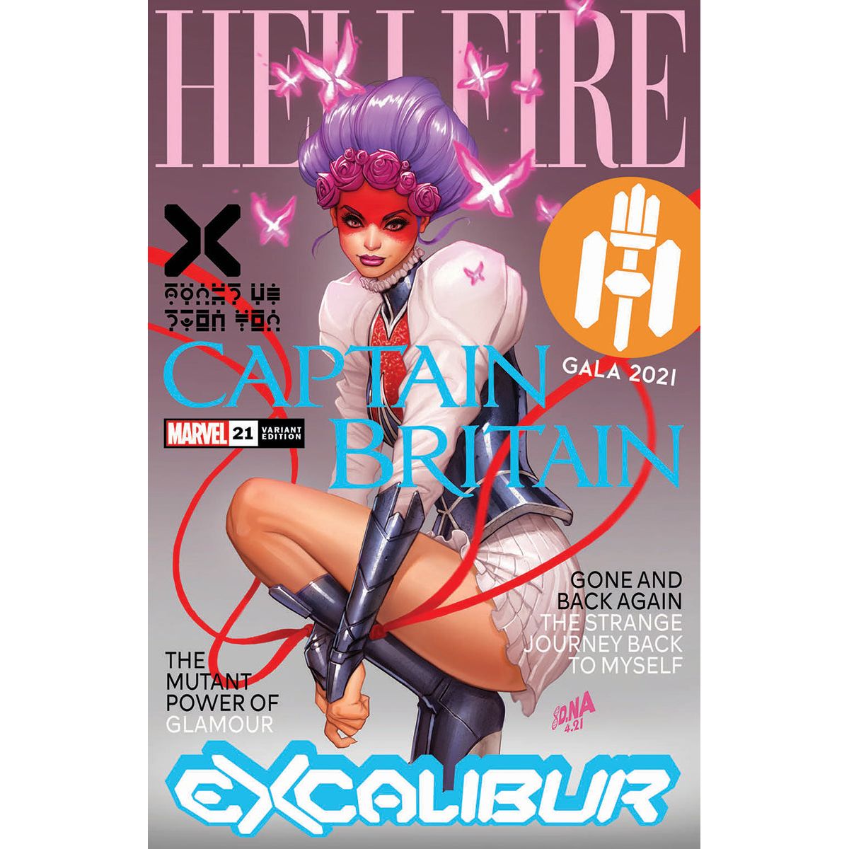 Excalibur #21 Unknown Comics David Nakayama Exclusive Var Gala (06/09/2021)