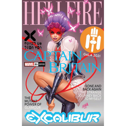 Excalibur #21 Unknown Comics David Nakayama Exclusive Var Gala (06/09/2021) - Plastic Empire
