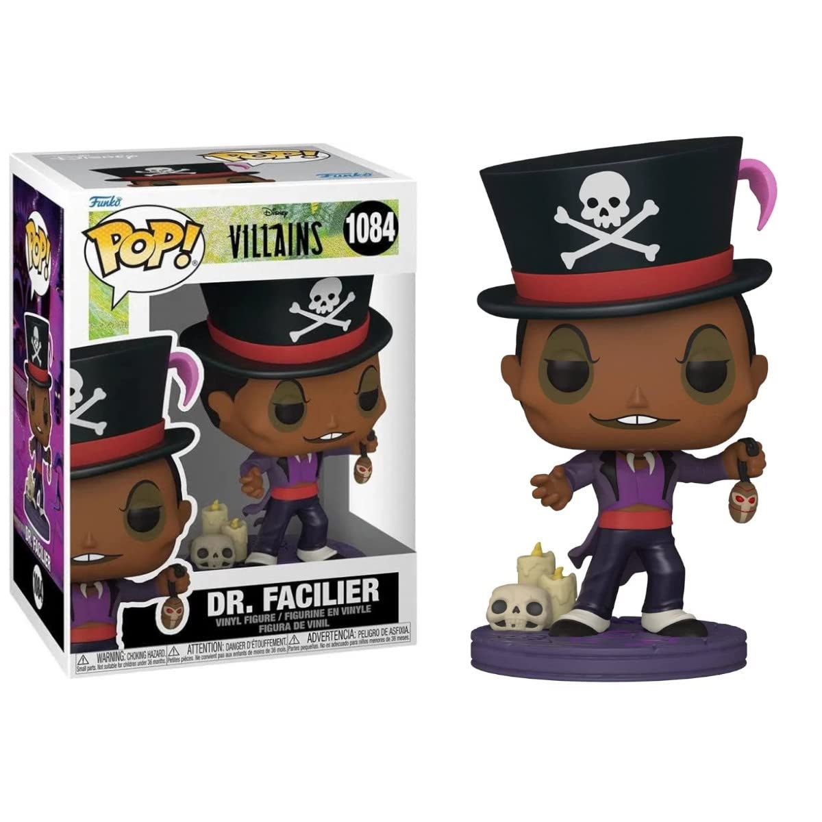 Funko Pop! Disney Princess and the Frog Dr. Facilier #1084 in stock