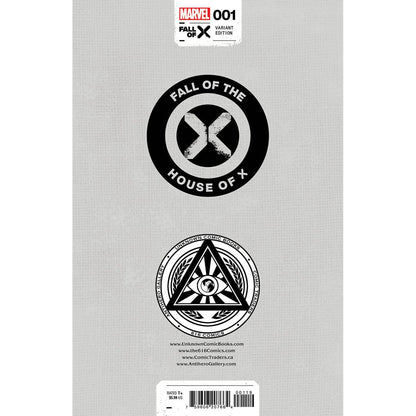 FALL OF THE HOUSE OF X #1 [FHX] UNKNOWN COMICS NATHAN SZERDY EXCLUSIVE VIRGIN VAR (01/03/2024) - Plastic Empire