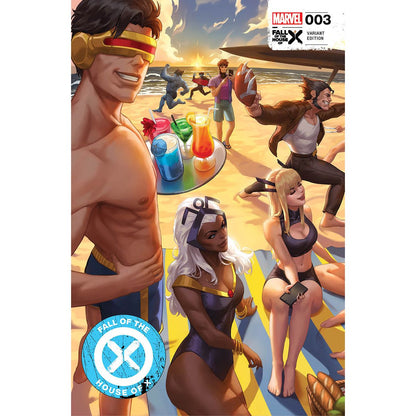 FALL OF THE HOUSE OF X 3 UNKNOWN COMICS EJIKURE EXCLUSIVE CONNECTING VAR [03/13/2024] - Plastic Empire