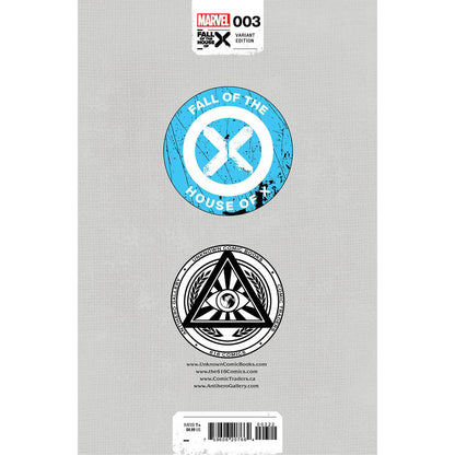 [2 Pack] Fall Of The House Of X 3 Unknown Comics Ejikure Exclusive Connecting Var [03/13/2024]