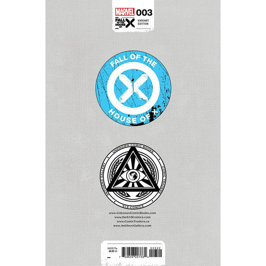 FALL OF THE HOUSE OF X 3 UNKNOWN COMICS EJIKURE EXCLUSIVE CONNECTING VAR [03/13/2024] - Plastic Empire