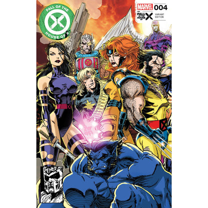 [2 Pack] Kaare Andrews Fall Of The House Of X #4 / Rise Of The Powers Of X #4 Exclusive Connecting Var [Fhx] (04/24/2024)