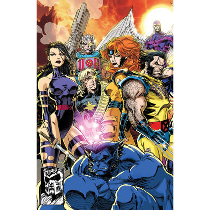 [Signed by Kaare Andrews] FALL OF THE HOUSE OF X #4 UNKNOWN COMICS KAARE ANDREWS EXCLUSIVE VIRGIN VAR [FHX] [IN STOCK]