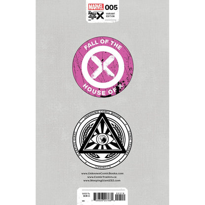 [2 Pack] Fall Of The House Of X #5 Unknown Comics Miguel Mercado Exclusive Var [Fhx] (05/22/2024)