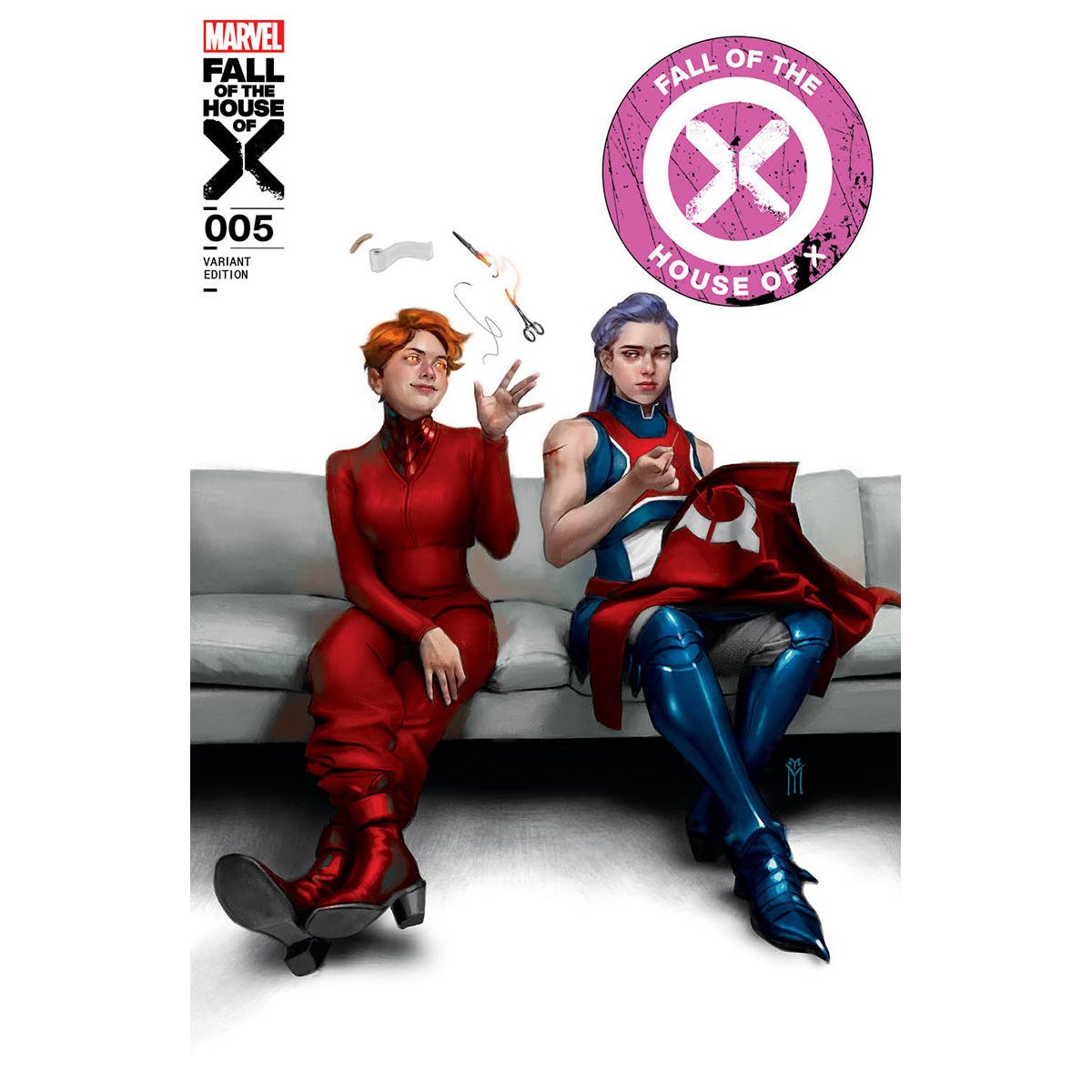 [2 Pack] Fall Of The House Of X #5 Unknown Comics Miguel Mercado Exclusive Var [Fhx] (05/22/2024)