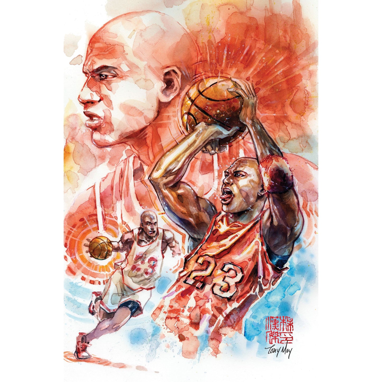 [VIRGIN] FAME MICHAEL JORDAN UNKNOWN COMICS TONY MOY EXCLUSIVE [C2E2] VIRGIN VAR LIMITED TO 50