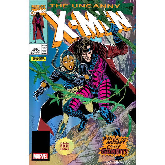 [FOIL] UNCANNY X-MEN #266 UNKNOWN COMICS EXCLUSIVE FACSIMILE EDITION [NEW PRINTING] VAR (08/07/2024)