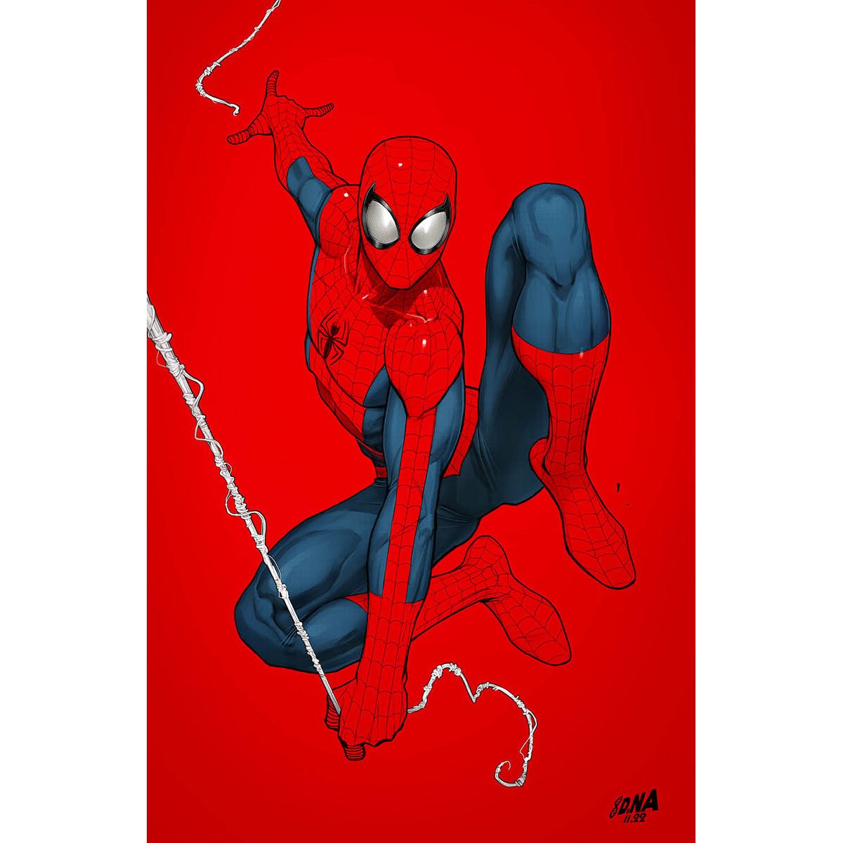 [FOIL] AMAZING SPIDER-MAN #51 UNKNOWN COMICS DAVID NAKAYAMA EXCLUSIVE  VIRGIN VAR (06/05/2024) - Plastic Empire