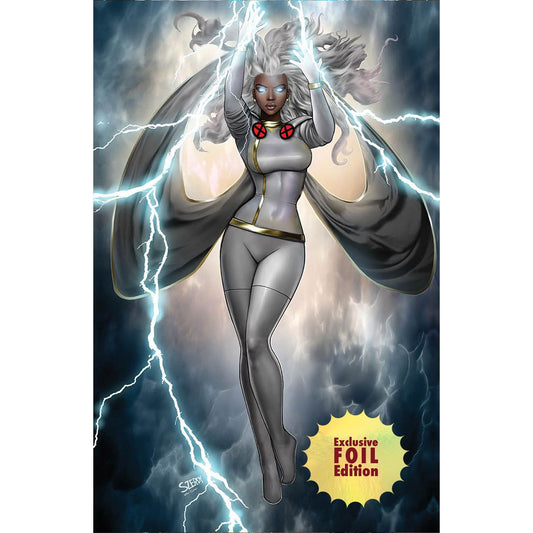 [Signed by Nathan Szerdy] [FOIL] STORM #1 UNKNOWN COMICS NATHAN SZERDY EXCLUSIVE VIRGIN CONVENTION VAR IN STOCK