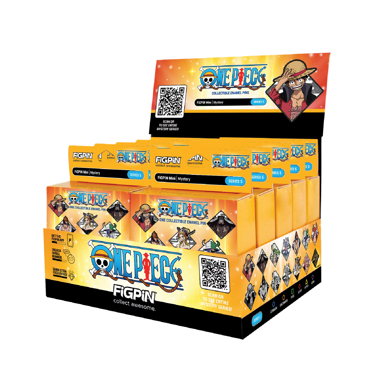 Figpin Mini One Piece Mystery Mini Series 5 Case