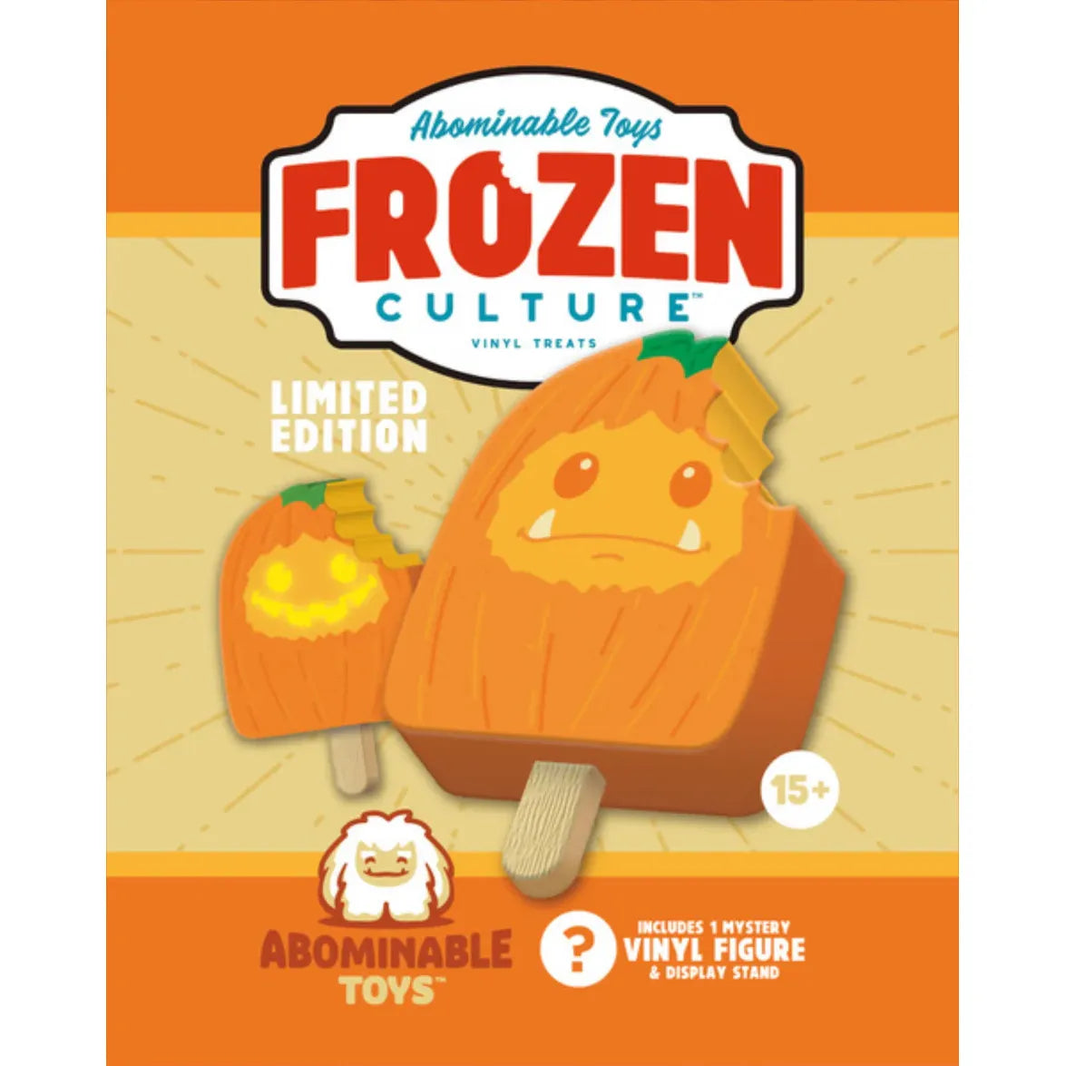 Full case of NYCC 2025 Frozen Culture Pumpkin Chomp collectible figures by Abominable Toys, produced by Plastic Empire.