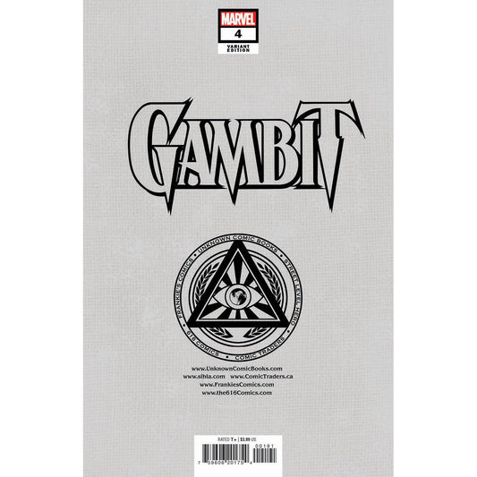 GAMBIT #4 UNKNOWN COMICS TONY DANIEL EXCLUSIVE VAR (10/12/2022) - Plastic Empire