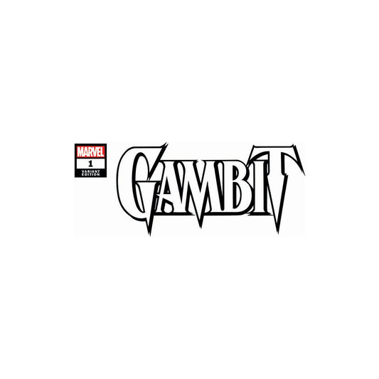 GAMBIT 1 UNKNOWN COMICS BLANK EXCLUSIVE VAR (07/06/2022) (07/27/2022) - Plastic Empire