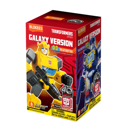 Blokees Transformers Galaxy Version Series 03 The Autobot Run Model Kit Blind Box