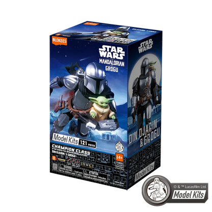 Blokees Champion Class 05 Star Wars Mandalorian and Grogu Model Kit