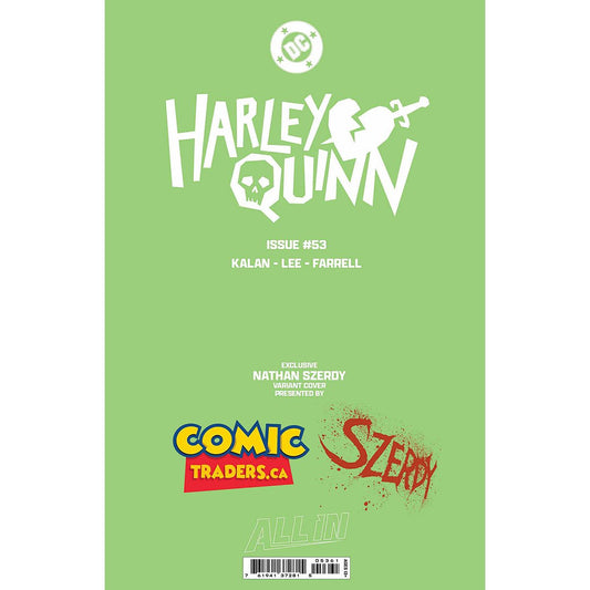 HARLEY QUINN #53 NATHAN SZERDY EXCLUSIVE VAR [09/03/2025]