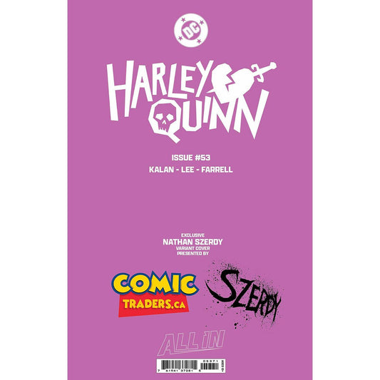 HARLEY QUINN #53 NATHAN SZERDY EXCLUSIVE VIRGIN VAR [09/03/2025]