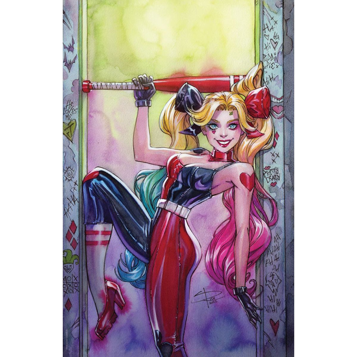 Harley Quinn 30Th Anniversary Special #1 Unknown Comics Sabine Rich Exclusive Nycc 2022 Foil Virgin Var