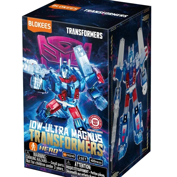 Blokees Hero Class Transformers IDW - Ultra Magnus Transparent Version Model Kit