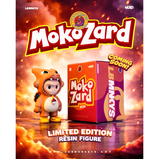 MokoZard by Lab Monkeys Plastic Empire Megacon Exclusive Resin Figure LE 24