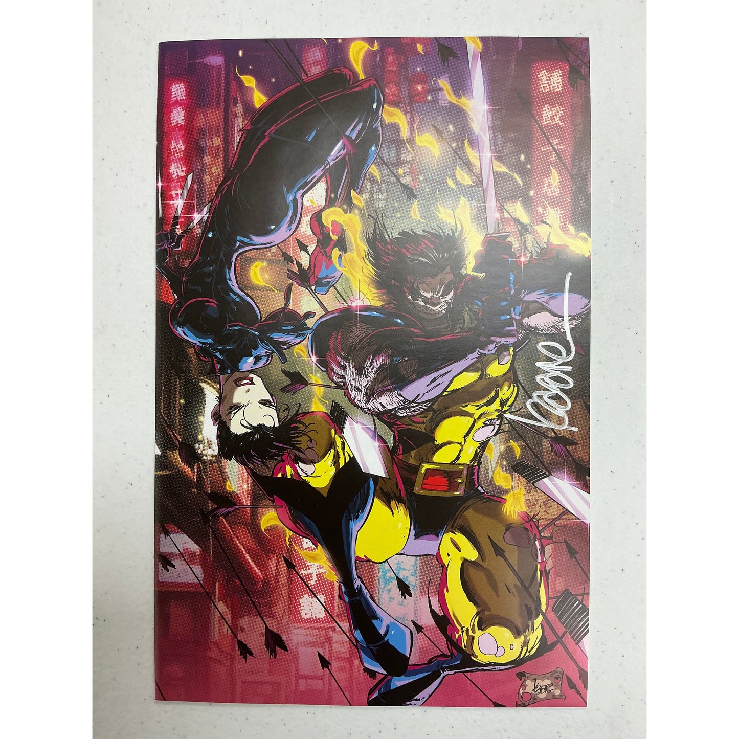 [Signed by Kaare Andrews] WOLVERINE BY CLAREMONT & MILLER #1 FACSIMILE EDITION [NEW PRINTING] UNKNOWN COMICS KAARE ANDREWS EXCLUSIVE VIRGIN VAR [IN STOCK]