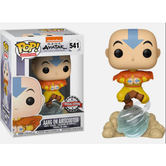 FUNKO POP! AVATAR THE LAST AIRBENDER AANG ON AIRSCOOTER 541 SPECIAL EDITION IN STOCK