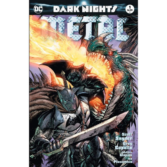 DARK NIGHTS METAL #1 (OF 6) UNKNOWN COMIC BOOKS EXCLUSIVE TYLER KIRKHAM CVR A 8/16/2017 - Plastic Empire