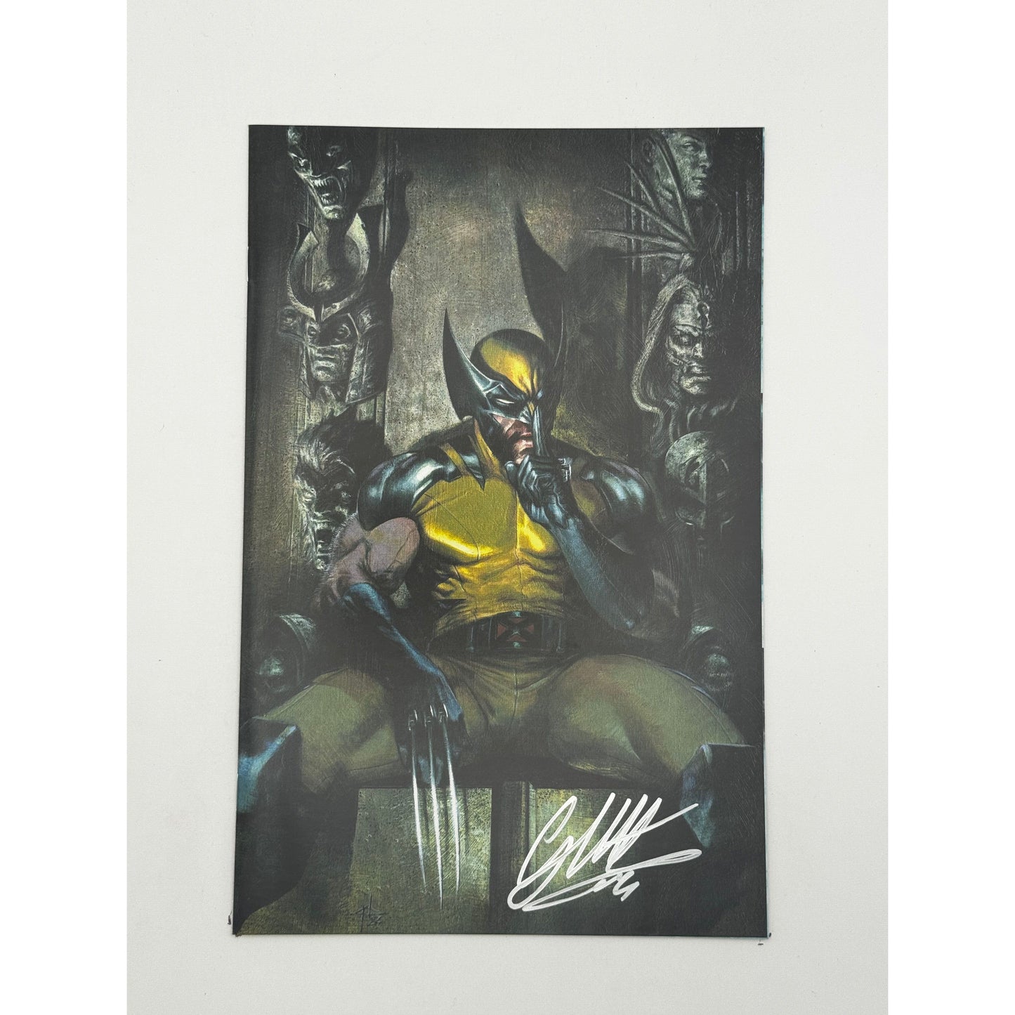 [Signed By Gabriele Dell'Otto] Wolverine #1 Virgin Unknown Comics Dell’Otto Exclusive Var [INST]