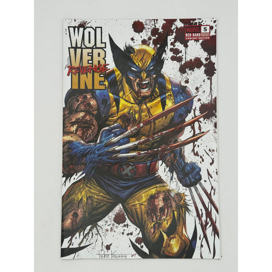 [Signed by Hickman] Wolverine: Revenge - Red Band #5 Unknown Comics Kirkham Convention Exclusive Var Explicit Content [INST]