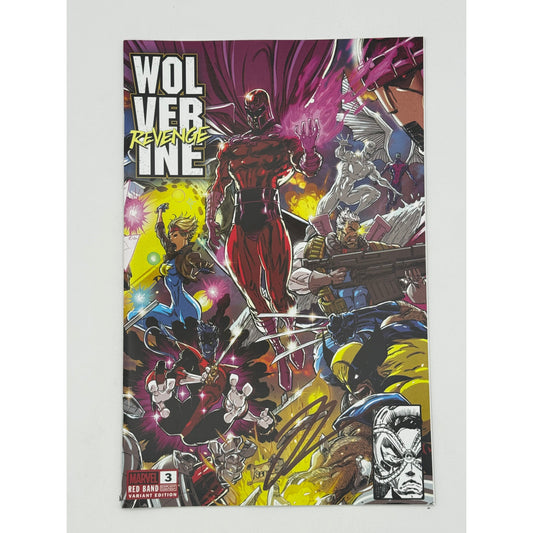[Signed by Hickman] Wolverine: Revenge - Red Band #3 Unknown Comics Andrews Convention Exclusive Var Explicit Content [INST]