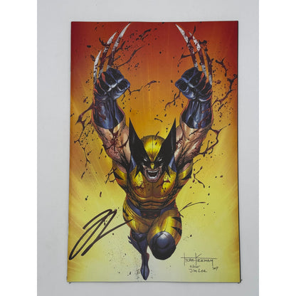 [Signed by Hickman] Wolverine: Revenge - Red Band #2 Virgin Unknown Comics Kirkham Exclusive Var Explicit Content [INST]