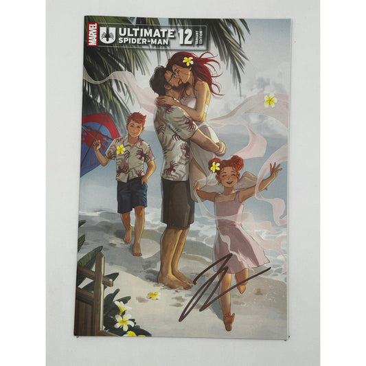 [Signed by Hickman] Ultimate Spider-Man #12 Unknown Comics Leirix Exclusive Var [INST]