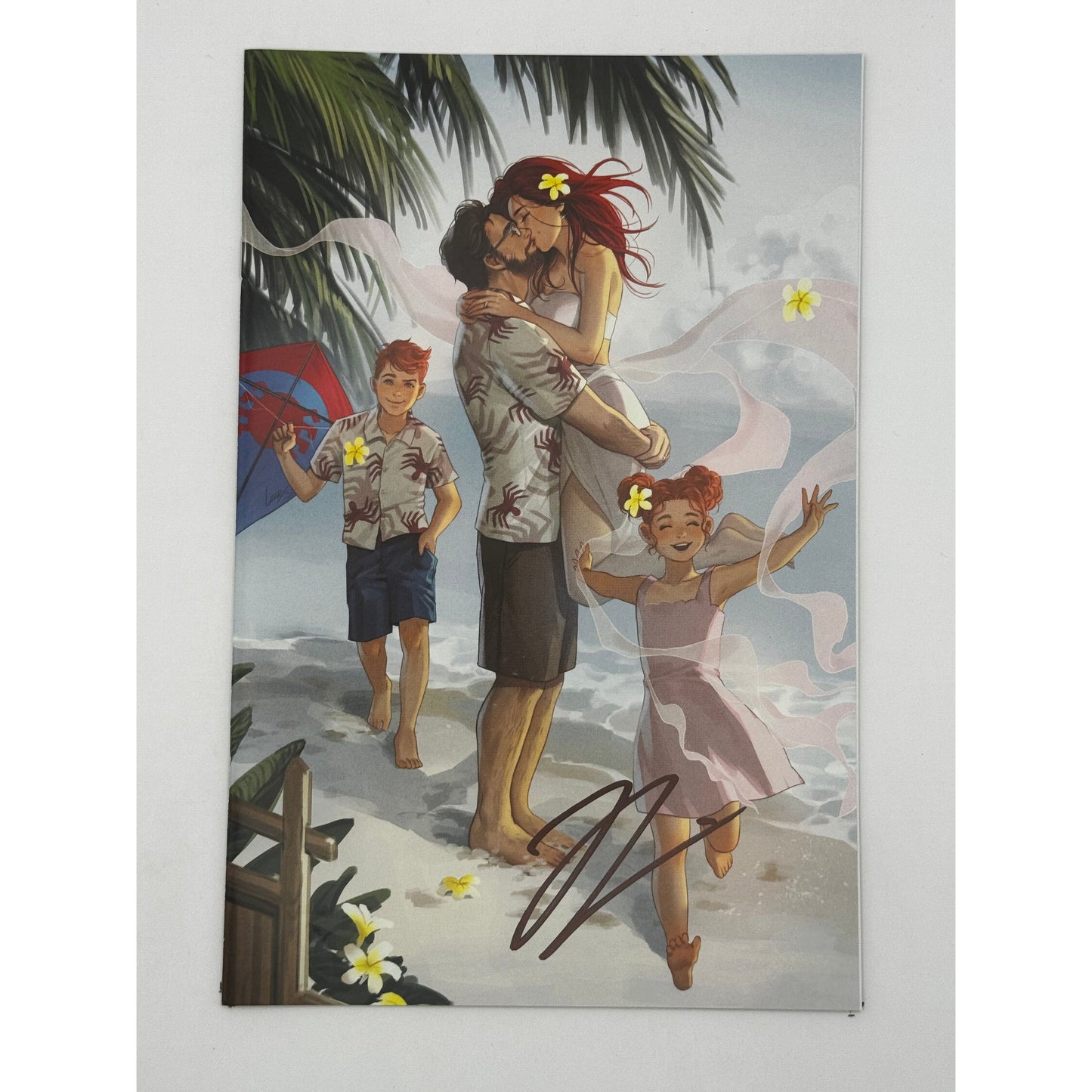 [Signed by Hickman] Ultimate Spider-Man #12 Virgin Unknown Comics Leirix Exclusive Var [INST]